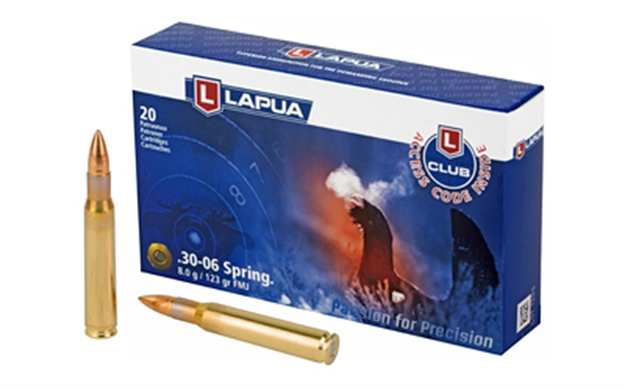 Picture of Lapua 30-06 123Gr Fmj 20/600 4317577 6418267101738