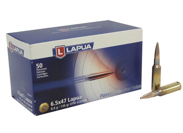 Picture of Lapua 6Mm BR Norma 105Gr Scenar-L Otm Ammo Box OF 50 4316047