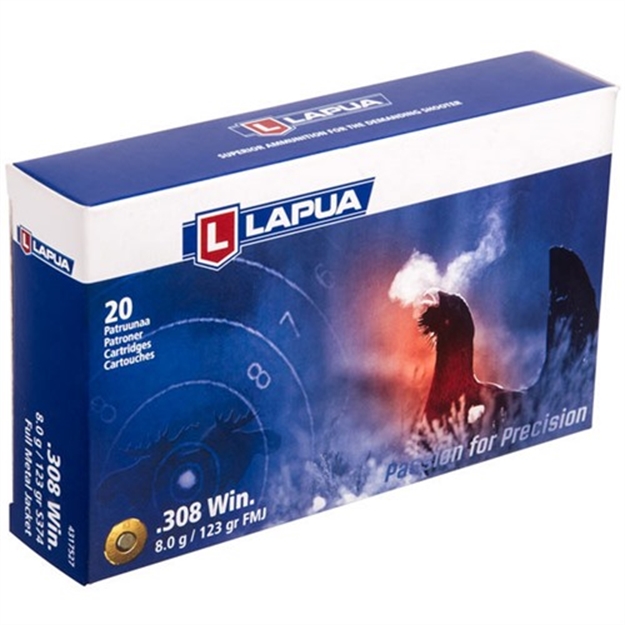 Picture of Lapua Ammo 30-06 123Gr Fmj 20/Bx