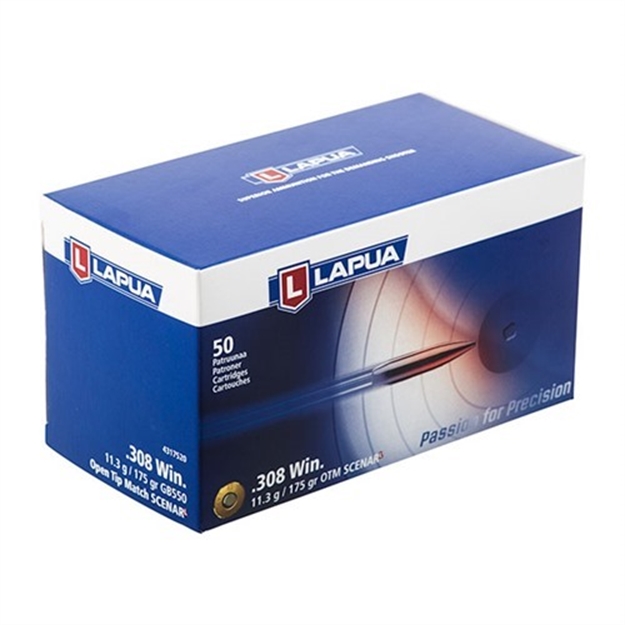 Picture of Lapua Ammo 308 Win Scenar L 175Gr Otm 50/Bx
