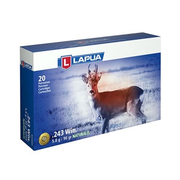 Picture of Lapua Ammo Naturalis 9.3X62 250Gr Solid 20/Bx