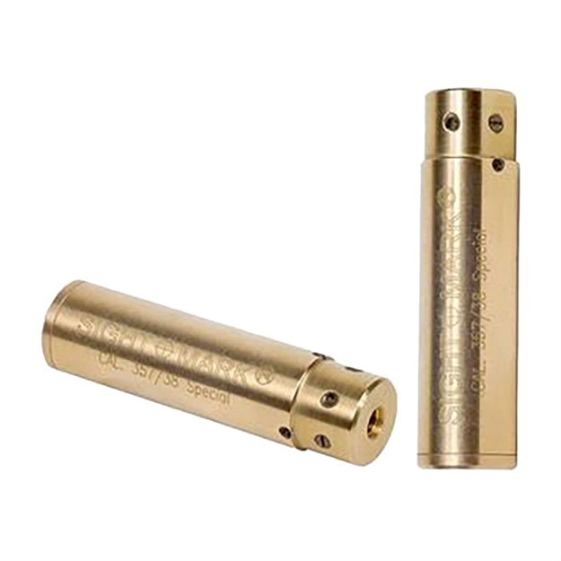 Picture of  Sightmark Sm39018 Boresight  Red Laser For 38 Special/357 Mag Brass Includes Battery Pack & Carrying Case