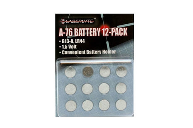 Picture of Laserlyte Batteries 12 PK A76 G13