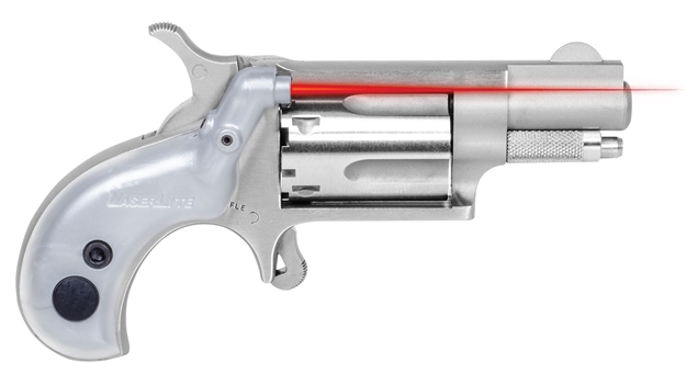 Picture of Laserlyte Naappw Naa V-Mag Grip Laser Training Revolver Silver/White