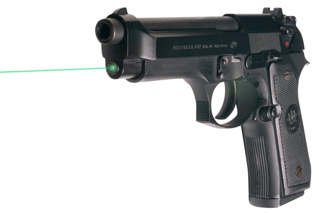 Picture of Lasermax Guide Rod Laser Sight, Beretta 92/96 & Taurus 92/99, Blk, Switch Activation, Green Laser LMS-1441G
