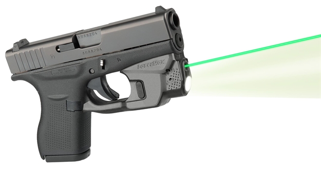 Picture of Lasermax Centerfire Lght Laser Green W Gripsense Glock 42 43 CFG4243CG