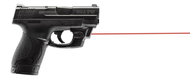 Picture of Lasermax Centerfire Trigger Guard Laser Sight, S&W Shield 9/40 Laser Sight, Blk, Switch Activation, Red Laser CF-SHIELD 798816542455