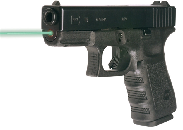 Picture of Lasermax Lmsg417g Green Guide Rod Laser For Glock  17/34 Gen 4 Black LMS-G4-17G