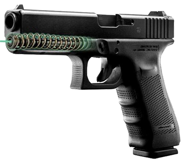 Picture of Lasermax Lmsg417g Green Guide Rod Laser For Glock  17/34 Gen 4 Black LMS-G4-17G 798816542639