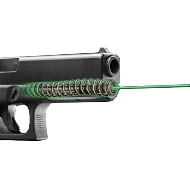 Picture of Lasermax Guide Rod Laser Sight, Glock 17L/24/34/35 (Gen 1-3), Blk, Switch Activation, Green Laser, Glock 24 Pistols