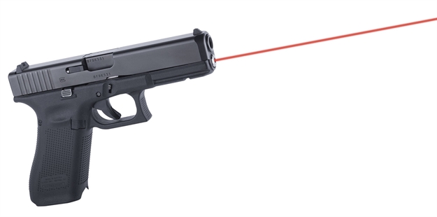Picture of  Lasermax Lmsg517 Red Guide Rod Laser For Glock  17 Gen 5 Black