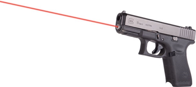 Picture of  Lasermax Lmsg519 Red Guide Rod Laser For Glock  19 Gen 5 Black 028478152427