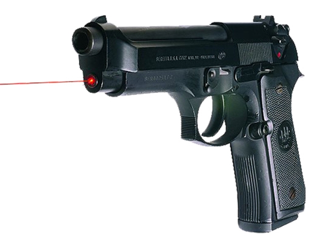 Picture of Lasermax Laser Sight, Blk, Switch Activation, Red Laser, Fits Beretta 92/96 & Taurus 92/99/100/01 Pistols LMS-1441