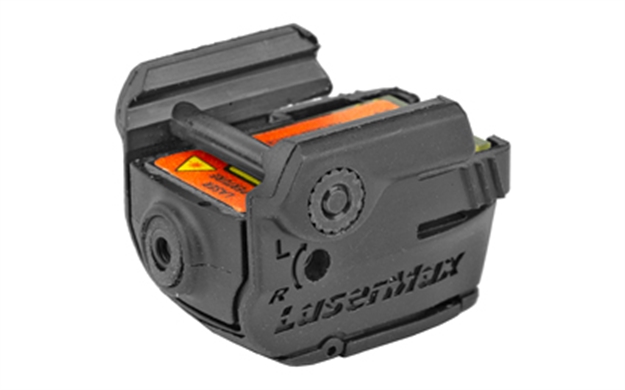 Picture of Lasermax Lmsmicro2r Red Micro II Laser  Black LMS-MICRO-2-R