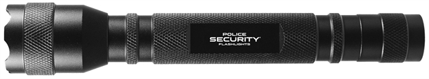 Picture of Police Security Flashlights Blackjack Flashlight White 250 Lum Black W/2Aa Batteries 31483 704673314838