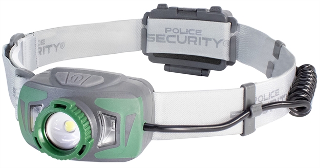 Picture of Police Security Flashlights Ryder Twin Power Headlamp White 800 Lum Rchble 6 Modes 97708