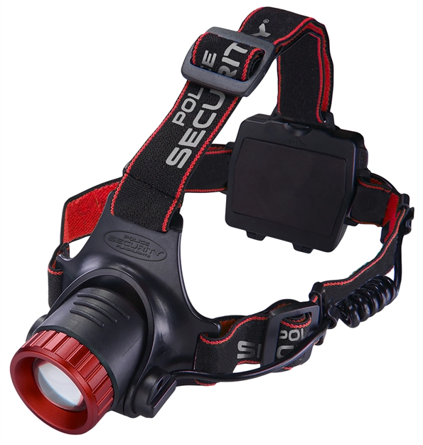 Picture of  LB Marketing 98070 Lookout Headlamp Black/Red 300/1000 Lumens 60/180 Meters Beam Distance 704673980705