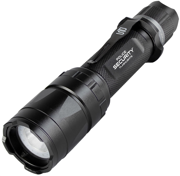 Picture of Police Security Flashlights Trac Tact R Flashlight Wht 1000 Lum Rchble 5 Modes W/Red 98868
