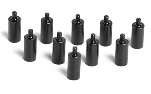 Picture of  Lbe Unlimited Arbrp AR Parts Buffer Retaining Pin 10 Pack Ar-15 Black Steel 765857617695