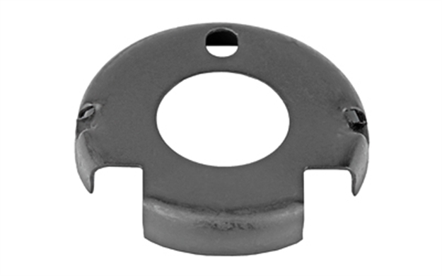 Picture of  Lbe Unlimited Arhcr Handguard Cap  Round W/M4 Cuts Ar-Platform Black Steel