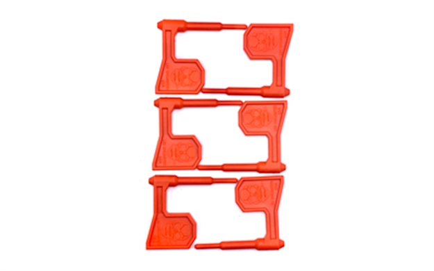 Picture of  Lbe Unlimited Csflg-Rfl Chamber Safety Flag Orange 6.90" Long 6 Pack 706612408370