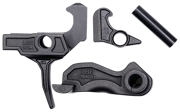 Picture of  Lbe Unlimited Akg3 G3 Trigger Group  Curved For Ak-47 & Ak-74 706612408455