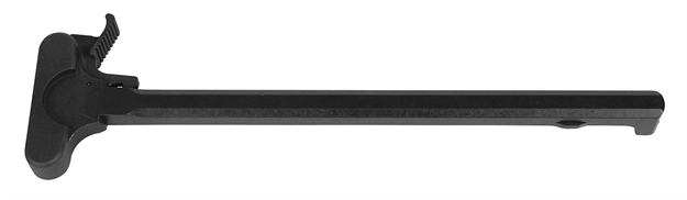 Picture of  Lbe Unlimited Ar308elch Extended Latch Charge Handle  Black 7075-T6 Aluminum Ar-10