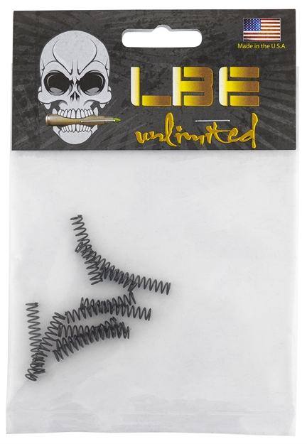 Picture of  Lbe Unlimited Arbrps AR Parts Buffer Retaining Spring 10 Pack Ar-15 Silver Steel