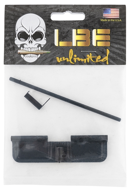 Picture of  Lbe Unlimited Arepc AR Parts Ejection Port Cover Assembly Ar-15 Black Steel