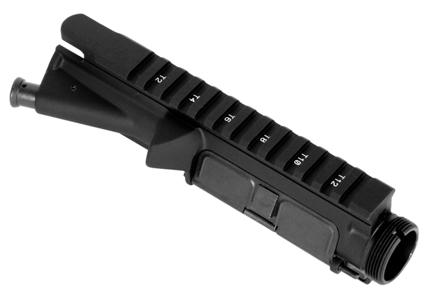 Picture of  Lbe Unlimited Arupper Upper Receiver  5.56X45mm Nato 7075-T6 Aluminum Black Receiver For Ar-15 Includes Forward Assist