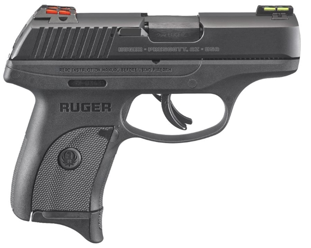 Picture of Ruger Lc9s Semi-Auto Pistol, 9Mm, 3.12" Bbl, Blue, Hiviz Sight, Nylon Grip, 7-Round 3270