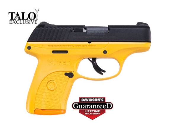 Picture of Lc9s 9Mm Bl/Yellow 7+1 AS Sfty