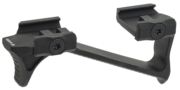 Picture of Leapers Mtafgp01 Ultra Slim Foregrip  Matte Black Anodized Aluminum MT-AFGP01
