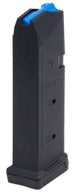Picture of  Leapers Rbtgl915   15Rd 9Mm Fits Glock Black Polymer/Steel 4717385557093