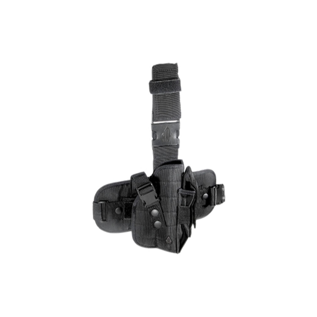 Picture of Leapers Utg Spec Ops Tact Thigh Holster Right Handed-Black