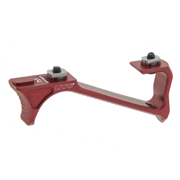 Picture of Leapers Utg Ultra Slim Angled Foregrip M-Lok-Matte Red