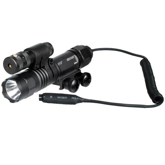 Picture of Leapers Weapon Light Led Mount Adj Red Laser