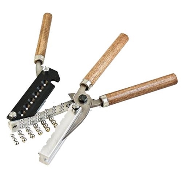 Picture of  Lee Precision 90028 Mold #4 Buckshot Precision #4 Aluminum/Wood Capacity 2 Bullets 734307900281