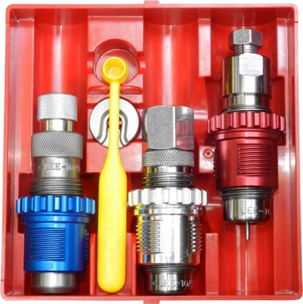 Picture of Lee Carbide 3-Die Set & Breech Lock Bushings 380 Acp 91877 734307918774