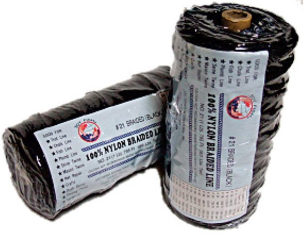 Picture of Lee Fisher Size 36 1 LB Braided Twine Black 470 FT 228 Test TNBB-36