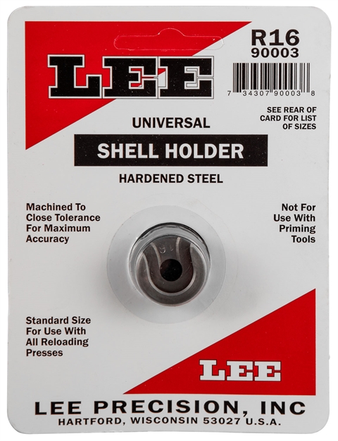 Picture of  Lee Precision 90003 Shell Holder Universal #16R 500 S&W / 7.62X54 Russian