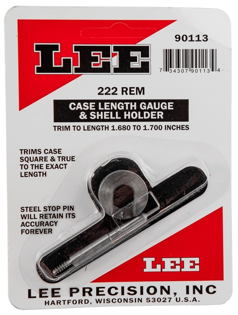 Picture of  Lee Precision 90113 Case Length Gauge  222 Rem Steel 734307901134