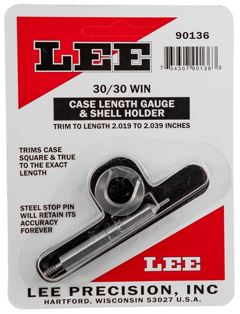 Picture of Lee Precision Case Length Gauge And Shellholder 30-30 Win 90136 734307901363