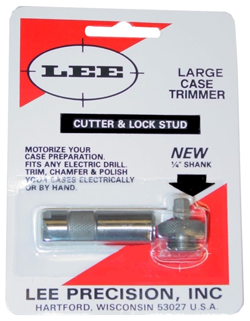 Picture of  Lee Precision 90401 Cutter & Lock Stud Large Case Trimmer 734307904012