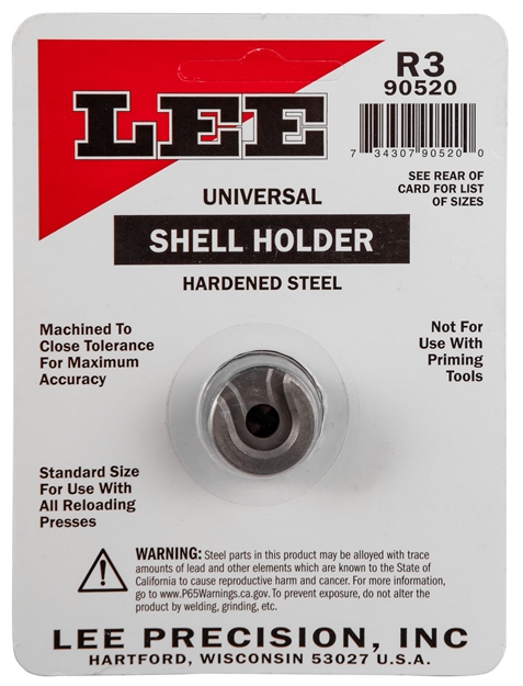 Picture of  Lee Precision 90520 Shell Holder Universal #3R 30/30 / 32/40 / 6.5X55 Mauser