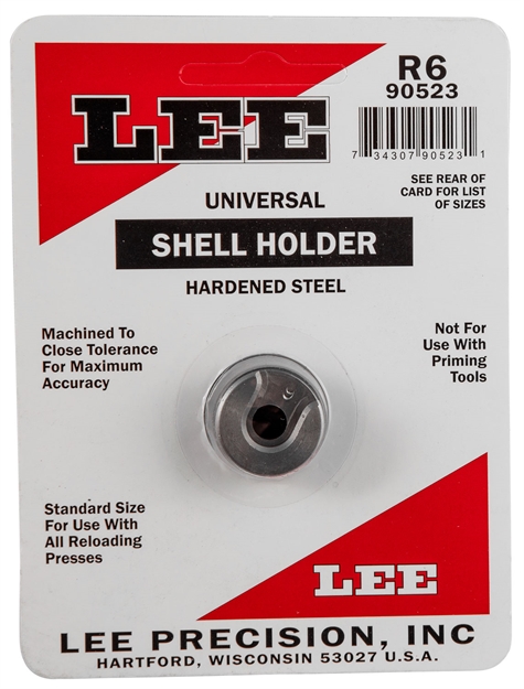 Picture of  Lee Precision 90523 Shell Holder Universal #6R 218 Bee / 25/20 / 32/20