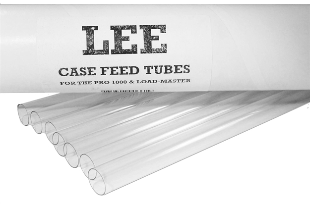 Picture of  Lee Precision 90661 Case Feeder Tubes Clear Multi-Caliber Plastic 7 Per Pkg 734307906610