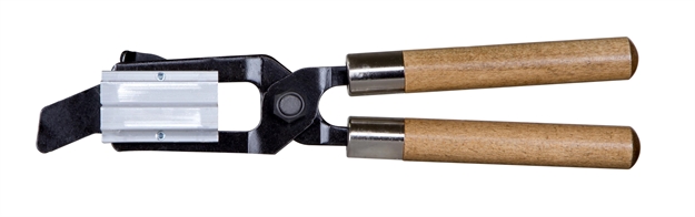 Picture of  Lee Precision 90420 Mold Double Cavity Round Ball .375 Diameter Aluminum/Wood Capacity 2 Bullets 734307904203