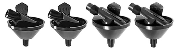 Picture of  Lee Precision 90453 Quick Change Drum Set Black Nylon Works With Classic/Auto Drum Powder Measure 734307904531