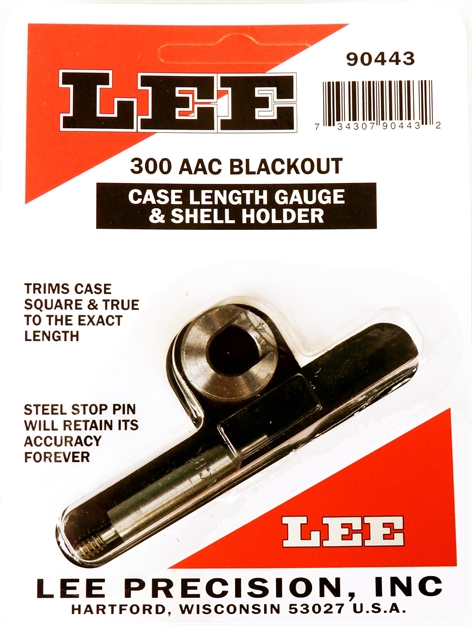 Picture of  Lee Precision 90443 Case Length Gauge  300 Aac Blackout 734307904432